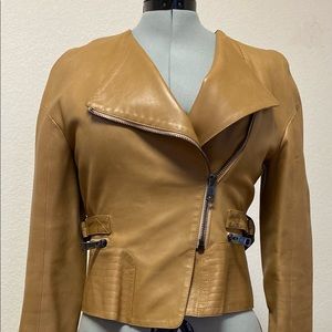 Chloe Leather Moto Jacket